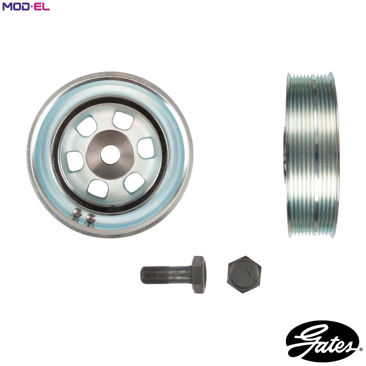 Crankshaft Pulley TVD1086A GATES for IVECO DAILY IV Platform/Chassis DAILY V Van - Image 7