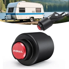 Trailer Coupler Lock Universal Fits 2" Trailer Couplers W/ Key Carbon Steel