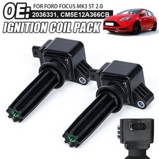 2x Ignition Coil Pack For Ford Focus Mk3 & ST 2.0 2011-2020 2036331 CM5E12A366CB