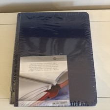 New Creative Memories 12x10 ISO-18902 Flex-Hinge Album in Dark Blue 2006 