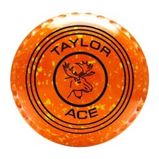 Taylor ACE Coloured Bowls Amber - Set of 4, Heavy, Size 3, Progrip (UK)