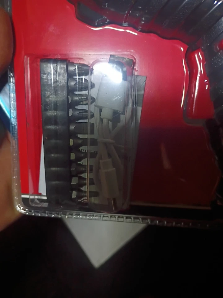 Cordless Electric Screwdriver Screw Gun with LED Light, Battery Op - Image 2 of 4