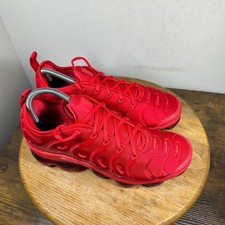 Nike Air VaporMax Plus University Red Mens Sneakers CW6973-600 Size 8.5