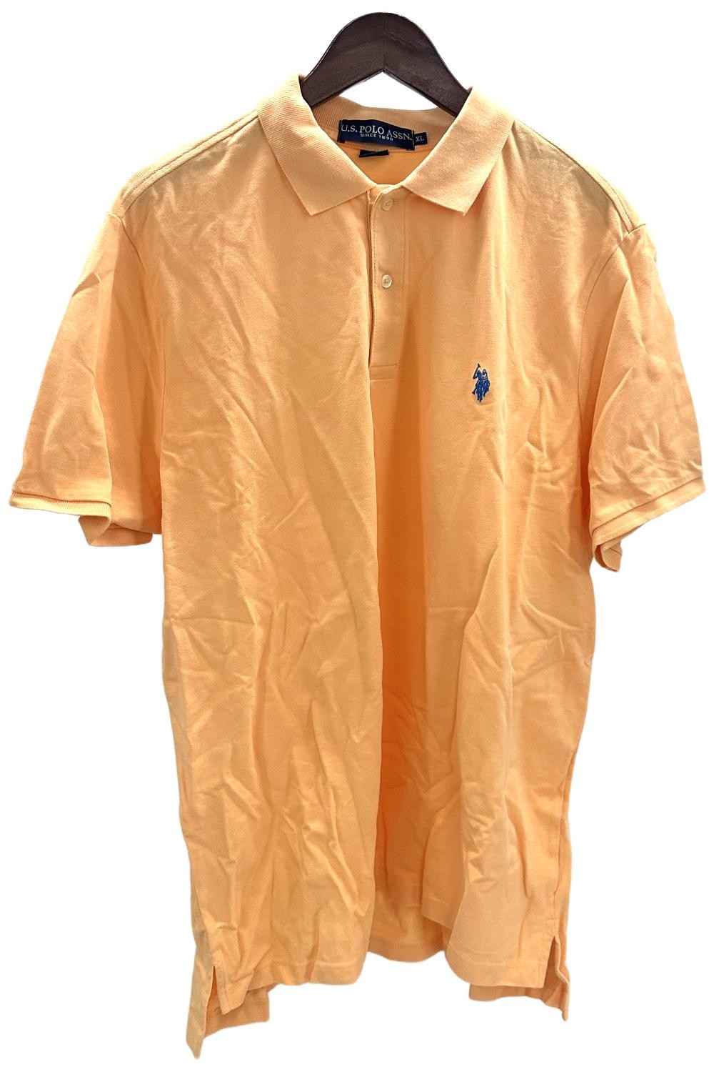 Американское поло в ассортименте Мужское поло из плотного пике с персиковым шербертом 3390₽