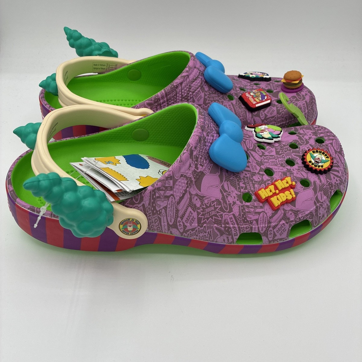Crocs The Simpsons Krusty The Clown Classic Clog Men 12 NWT  display picture 1