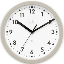 Image of Acctim 74667 Nardo 20Cm Radio Controlled Grey Wall Clock