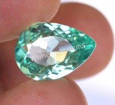 Natural Bi-Color Parti Sapphire 6.00 Ct CERTIFIED Pear Rare Loose Gemstone