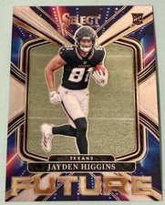 2025 Panini Select Jayden Higgins RC Select Future Insert #7 Houston Texans