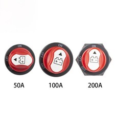 50/100/200A Battery Disconnect Switch Water Proof Battery Power Master Switch