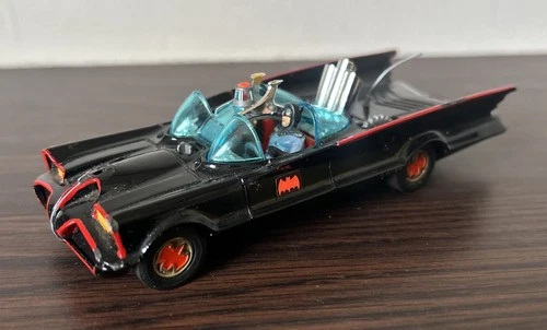 Corgi Toys 267 Batmobile - Original Early Model Vintage Diecast Model - Nice