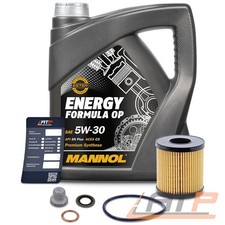 &Ouml;LFILTER + 4l 5W-30 F&Uuml;R CITROEN BERLINGO C3 C4 NEMO PEUGEOT 1007 206 207 307 308