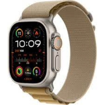 Apple Watch Ultra 2 (GPS + Cellular) Smartwch 49MM Titanium Case Tan Alpine Loop