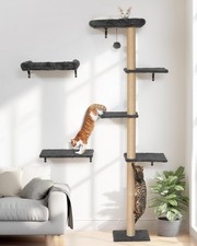 Cat Wall Shees, Stable Wall Mounted Cats Furniture Set, Kitten
