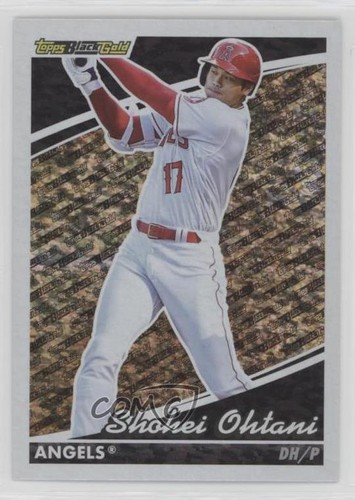 2022 Topps Update Topps Black Gold Shohei Ohtani #BG-1 0go3