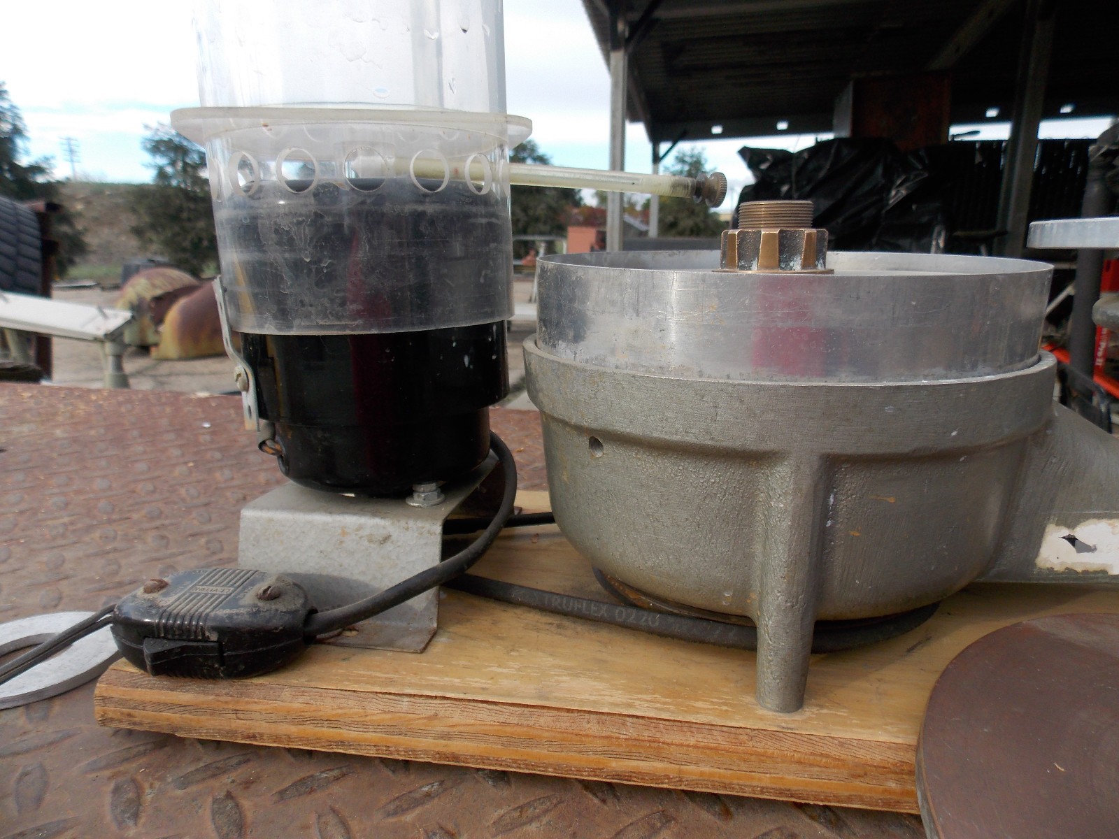 SCOTT FACETER LAPIDARY FACETING TOOL MACHINE No Handpiece, early raytech shaw co