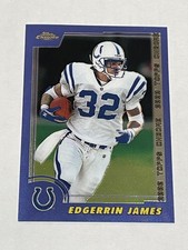 2000 Topps Chrome Football #148 - Edgerrin James - Indianapolis Colts