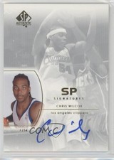 2002-03 SP Authentic SP Signatures Chris Wilcox #CW Auto j0x