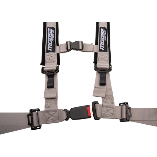 MOOSE OFFROAD 4510-1246 100-4405-PU Seat Harness 4 point - 2x2 - gray - Picture 3 of 5