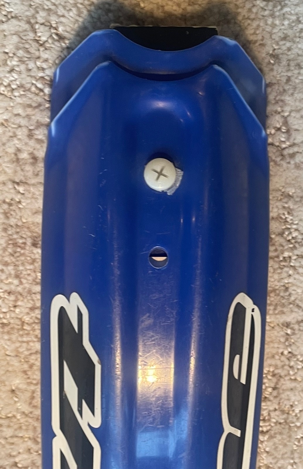 NOS T.H.E. XC Front Fender Yellow Toby Henderson Enterprises MTB THE