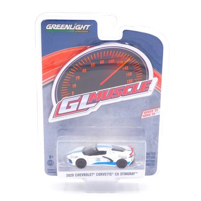 Greenlight GL Muscle Series 25 2020 Chevrolet Corvette C8 Stingray 1:64 Diecast
