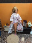 Vintage Barbie Clone Outfit - Lacey Robe, Teddy, Pumps, Toiletries & Bag