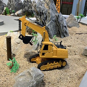 diecast remote control excavator