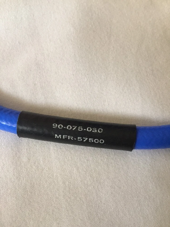 Cabo Teledyne Storm RF 90-075-030 azul verdadeiro MFR-57500 - Imagem 2 de 4