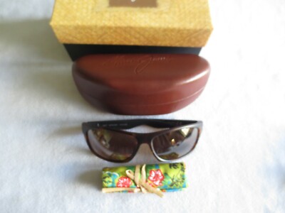 Maui Jim Sonnenbrille braun/schwarz polarisiert verspiegelt. MJ 770-10CM Tumbleland. Neu.
