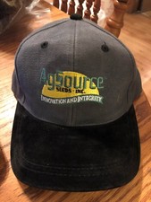 AgSource Seeds Strapback Hat Trucker Cap Adjustable Made in USA !