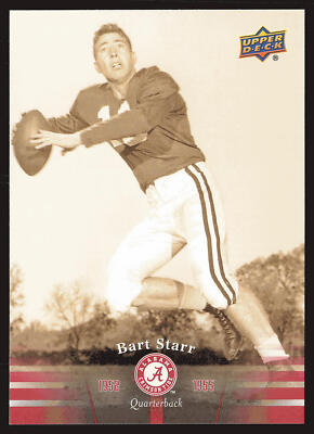 2012 Upper Deck University of Alabama #3 Bart Starr