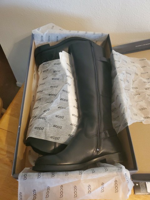 ecco knee high boots