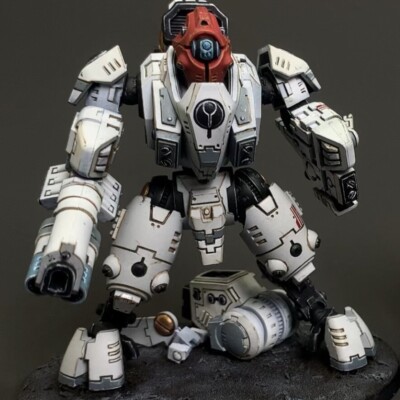 Ghostkeel Battlesuit Tau Empire Warhammer 40k Miniatures Presale 