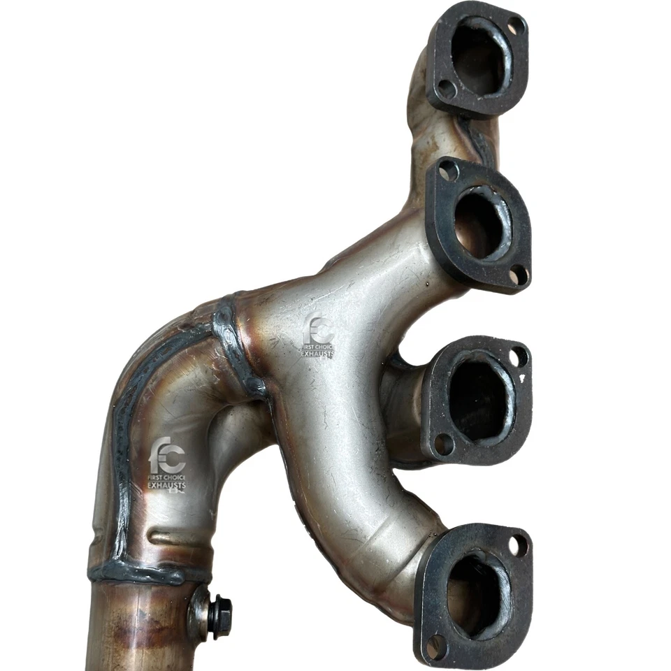 Coletor conversor catalítico compatível com 2006-2010 BMW 550I 4.8L V8 esquerda e direita - Imagem 3 de 4