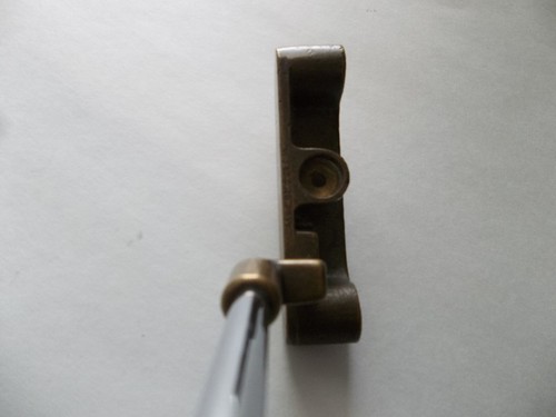 Putter topógrafo vintage de Northwestern, eje escalonado único - Imagen 9 de 12