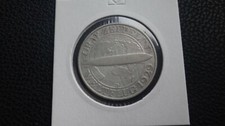 Germany 3 Reichsmark 1930 J Graf Zeppelin flight  silver coin