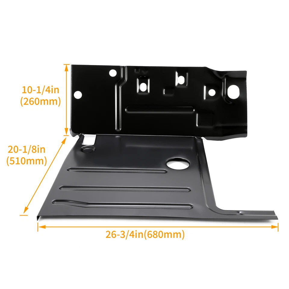 Steel Left & Right Side Floor Pans For Chevrolet Truck / GMC Truck 1947-1954 - Image 2 of 4