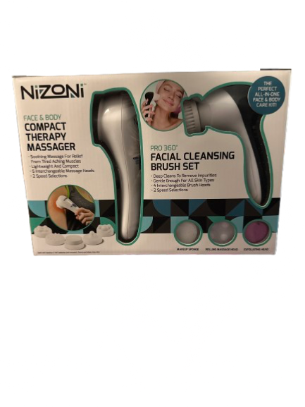 Nizoni Face & Body Compact Therapy Massager Pro 360 Facial
