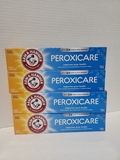 4 Arm Hammer Peroxicare Toothpaste For Healthy Gums, Clean Mint, 6oz Exp 5/26