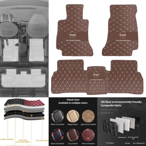 Fit For BMW X1 X2 X3 X4 X5 X6 X7 All Weather Custom Auto Car Floor Mats Carpets - Picture 30 of 39
