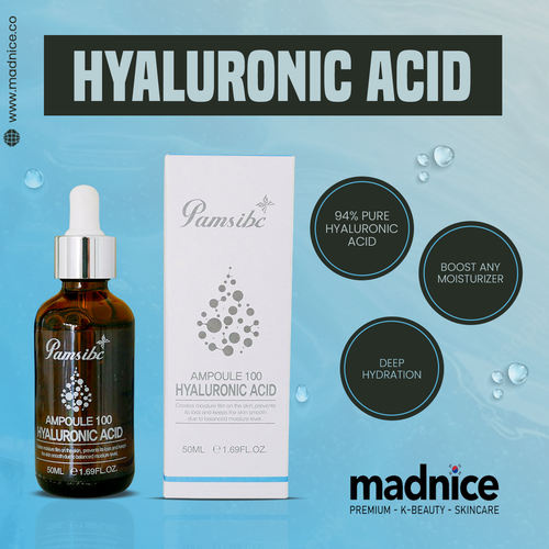 Pure Hyaluronic Acid 94% Concentrated Serum – Deep Hydration & Skin Plumping - Picture 2 of 4