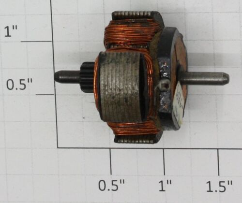 Lionel 2036-121 Motor Armature with 2036-127 Pinion Fits 2026 2036 2037