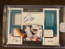 2021 Panini One Football Cards Checklist 28