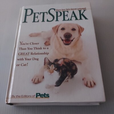 2000, ''PetSpeak'' Share Your Pet's Secret Language, By Editors Of Pets 
