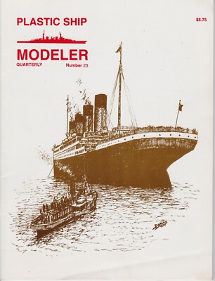Plastic Ship Modeler Quarterly #23 Magazine Very Good Condition tbj