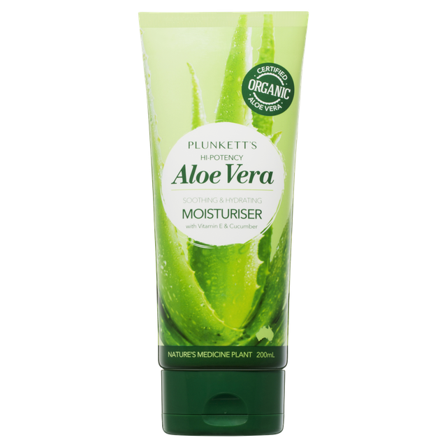 aloe vera based moisturiser