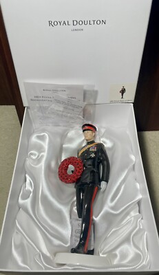 MINT LMTD Royal Doulton Remembering Our Fallen Heroes Prince Harry of Wales 5893
