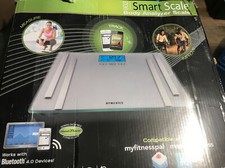 Homedics 902 Bluetooth Smart Scale Many Many Features Open Box