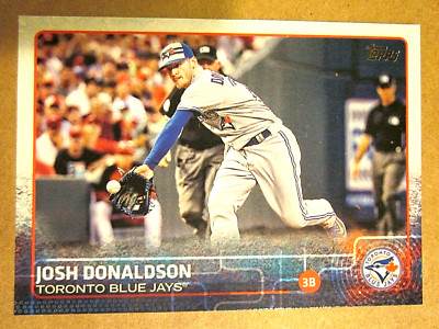 2015 TOPPS UPDATE SERIES #US58 JOSH DONALDSON SABERMETRIC ADVANCED STATS