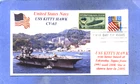 USS KITTY HAWK CV-63 Vietnam War Carrier Color Photo in Japan Cachet,First Day