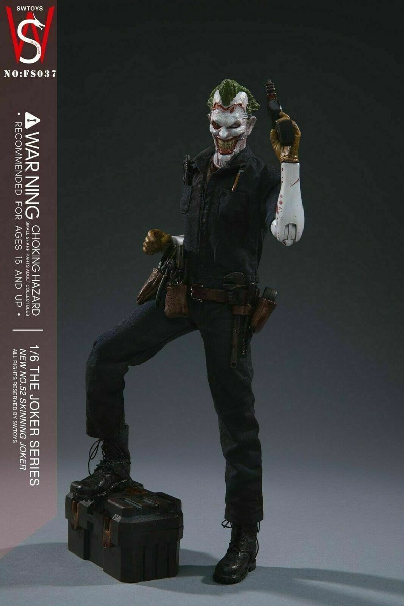 swtoys fs037 1/6 Skinning Joker アクションフィギ 1/6 SWTOYS FS037 The Skinning JOKER Male Movable Action